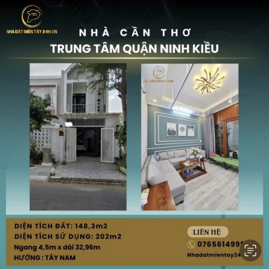 VIP 🌟 ĐẦU TƯ HAY AN CƯ? - SỞ HỮU NGAY NGÔI NHÀ 1 TRỆT 1 LẦU TẠI TRUNG TÂM NINH KIỀU (MS: 3332) 🌟